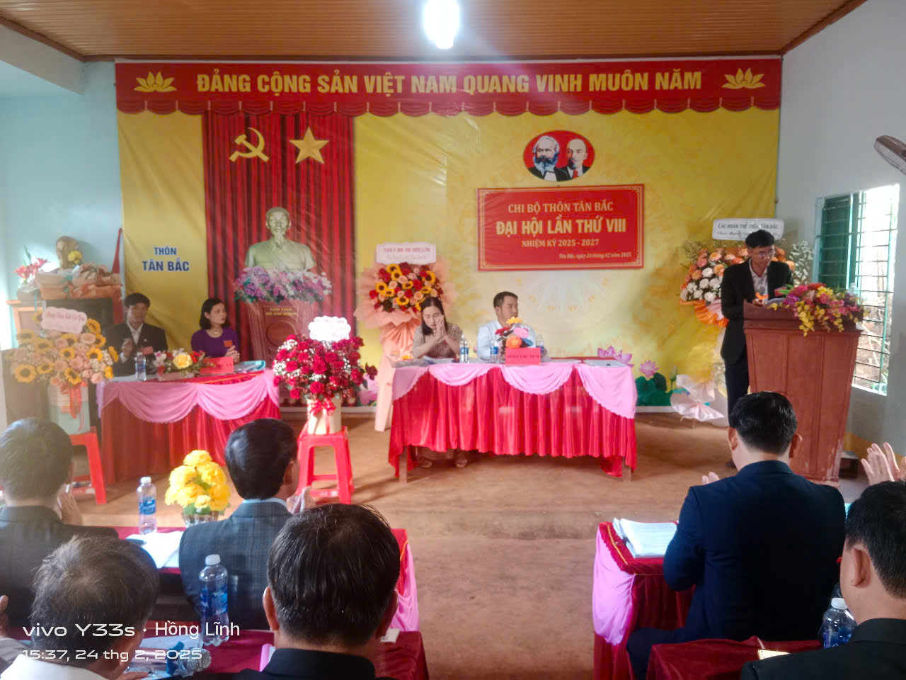 CHI BỘ TÂN BẮC ĐẠI HỘI ĐIỂM NHIỆM KỲ 2025-2027